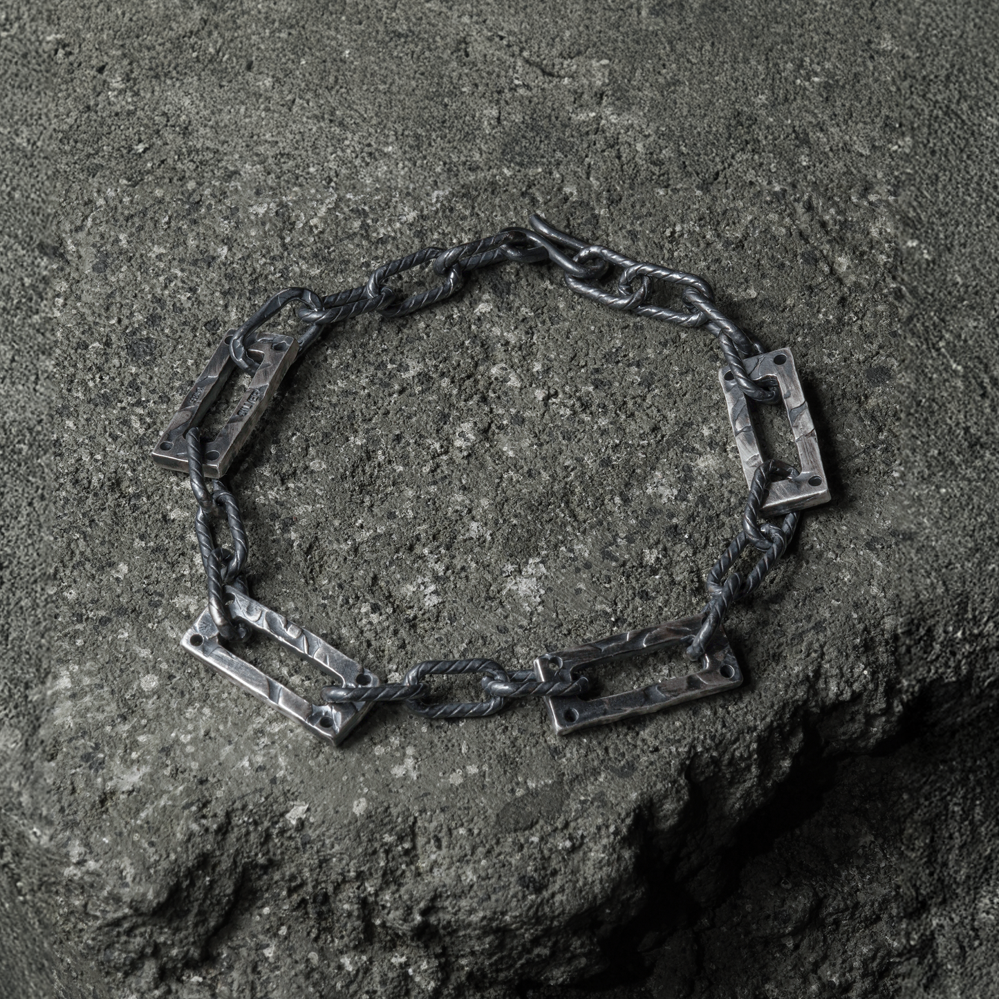 Mechanical Bracelet 04 - 925 Sterling Silver