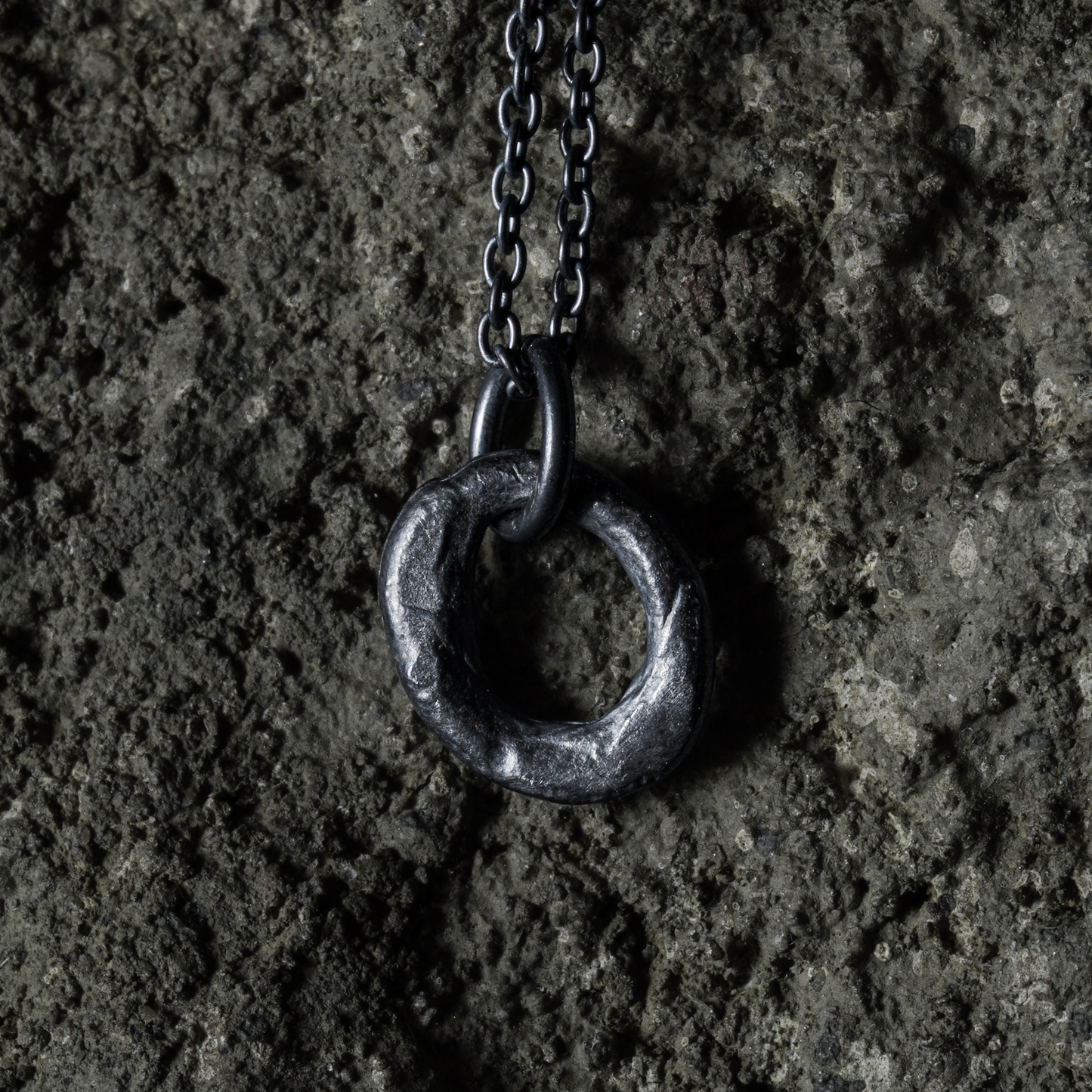 Crack Necklace 01 - 925 Sterling Silver