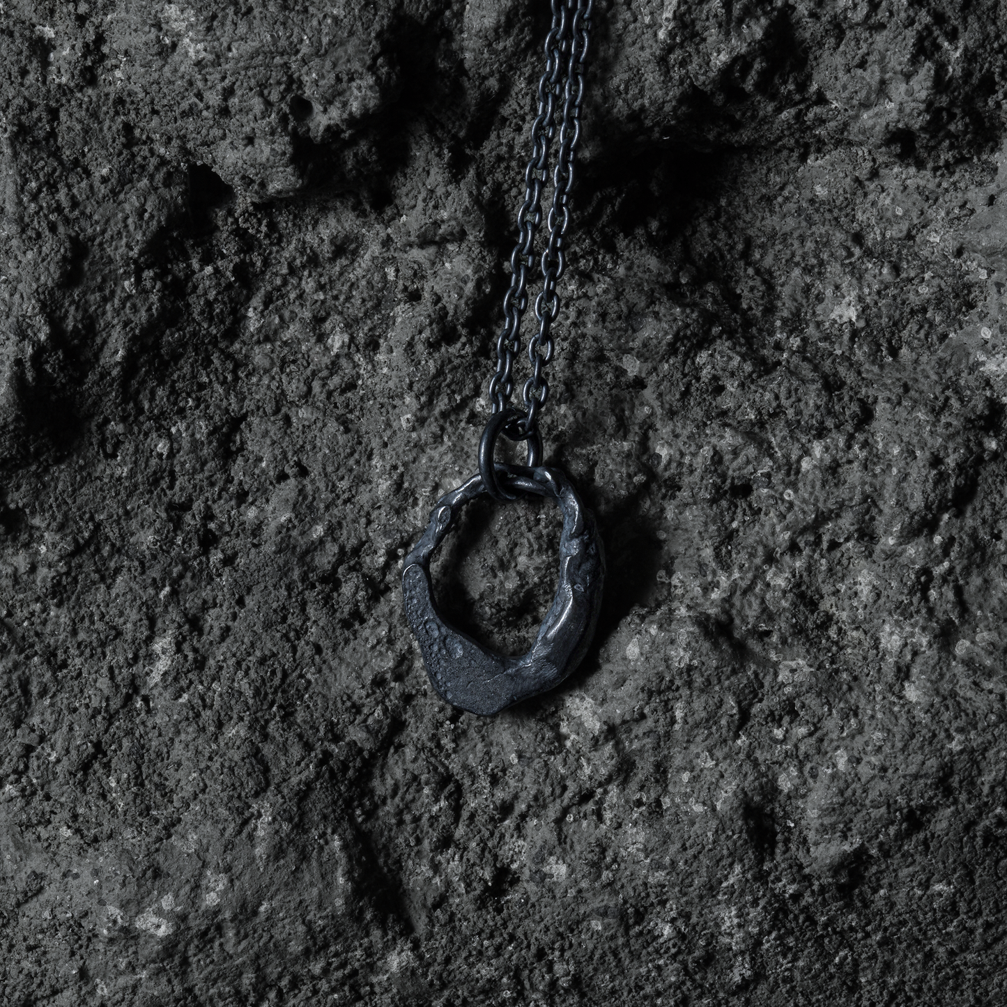 Crack Necklace 07 - 925 Sterling Silver