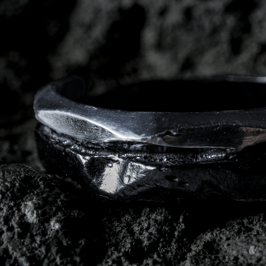 Crack Ring 14 - 925 Sterling Silver