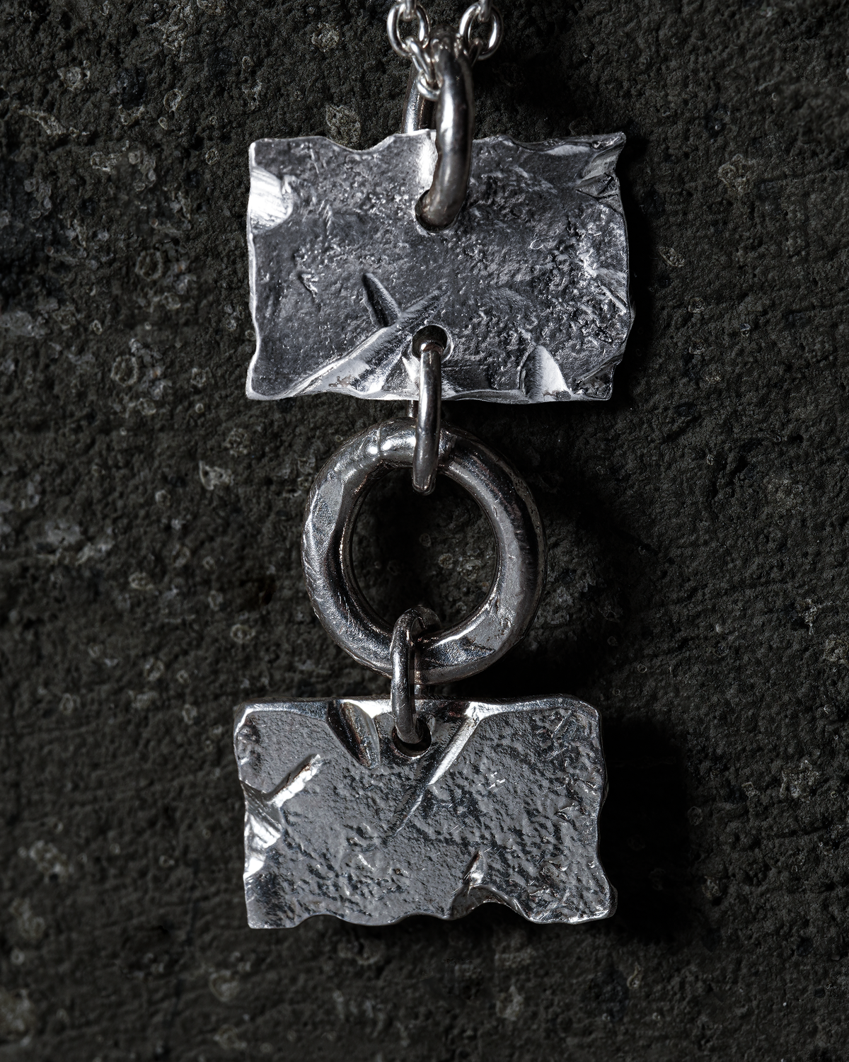 Mechanical Necklace 07 - 925 Sterling Silver