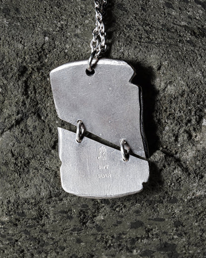 Mechanical Necklace 06 - 925 Sterling Silver