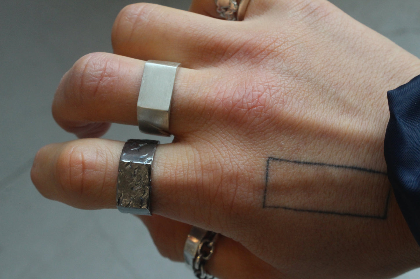 Signet Ring 01 - 925 Sterling Silver