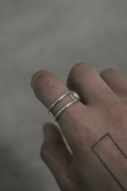 Mechanical Joint Ring - 925 Sterling Silver