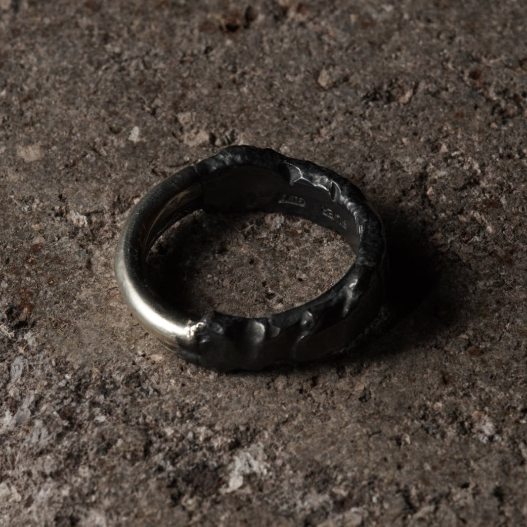 Crack Ring 09 - 925 Sterling Silver