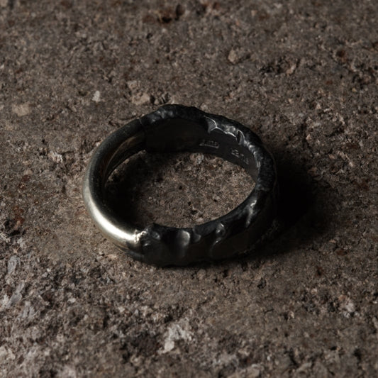 Crack Ring 09 - 925 Sterling Silver