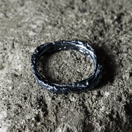 Crack Ring 06 - 925 Sterling Silver