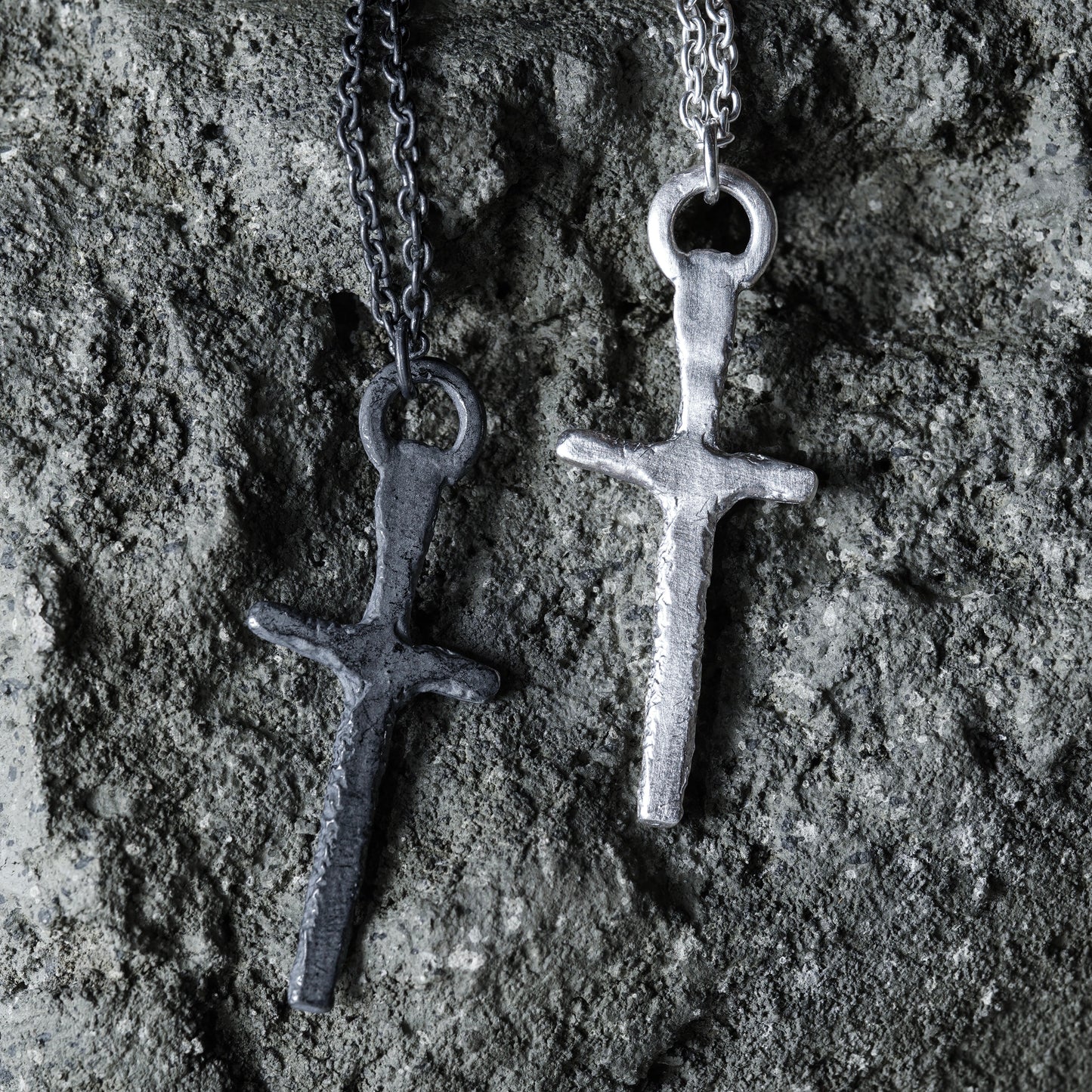 Crack Necklace 12 - 925 Sterling Silver
