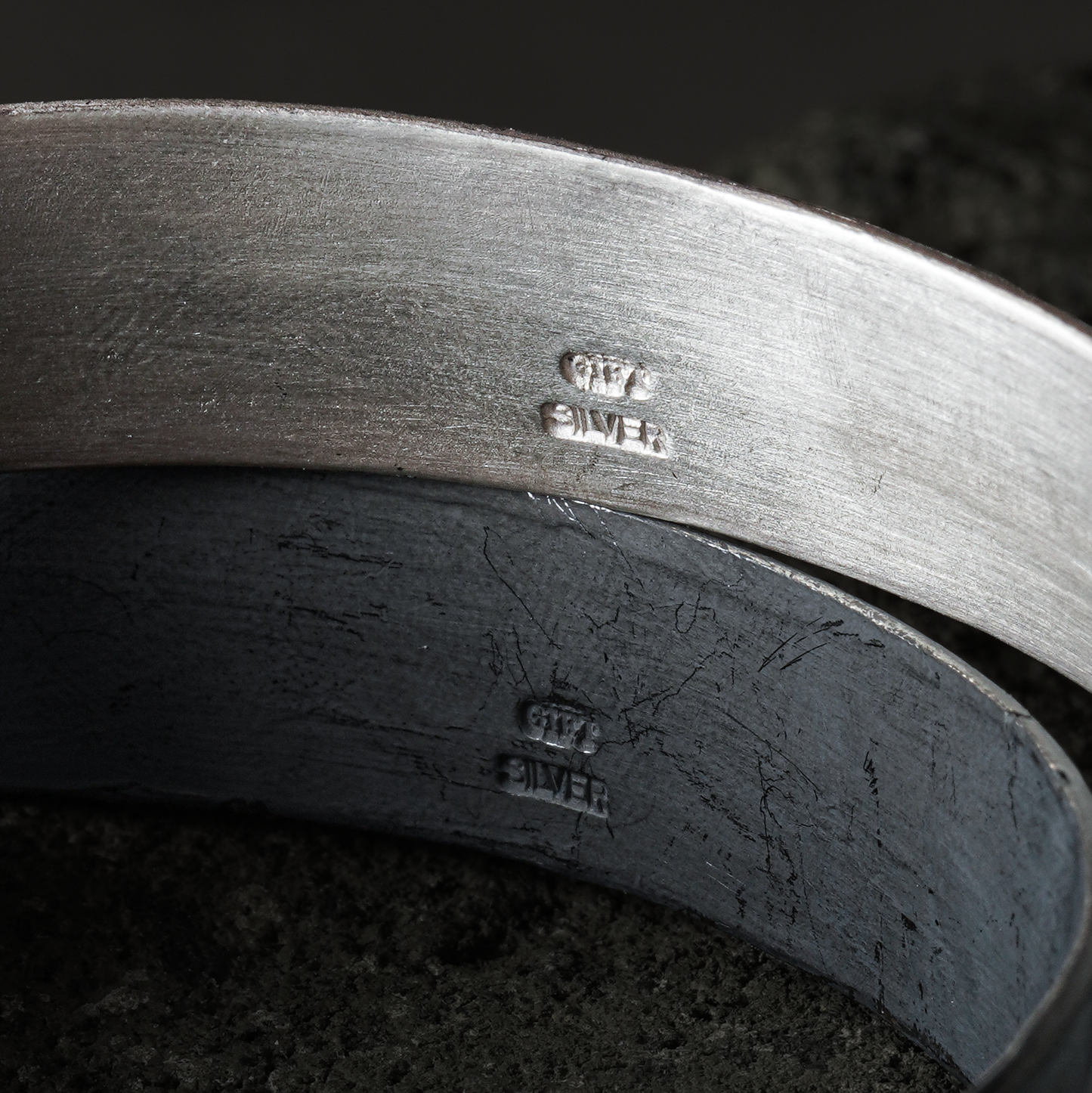 Base Bangle 05 - 925 Sterling Silver
