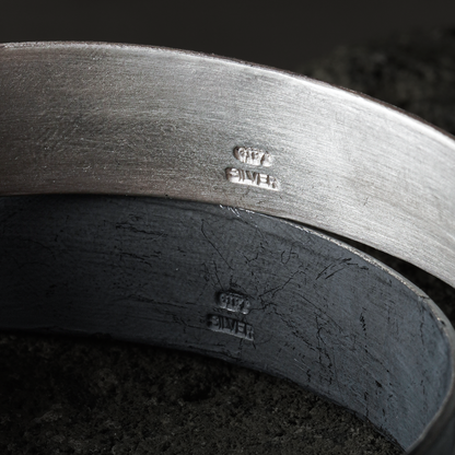 Base Bangle 05 - 925 Sterling Silver