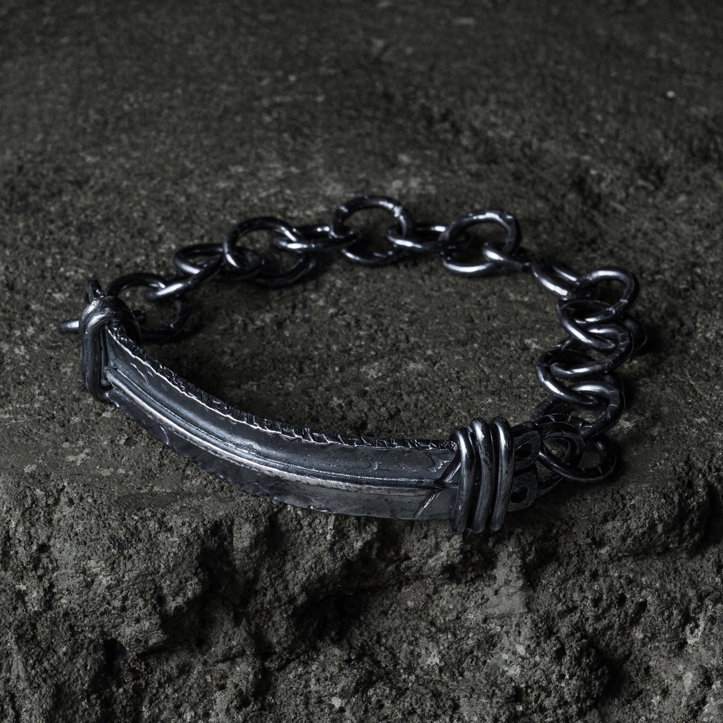 Mechanical Bracelet 02 - 925 Sterling Silver