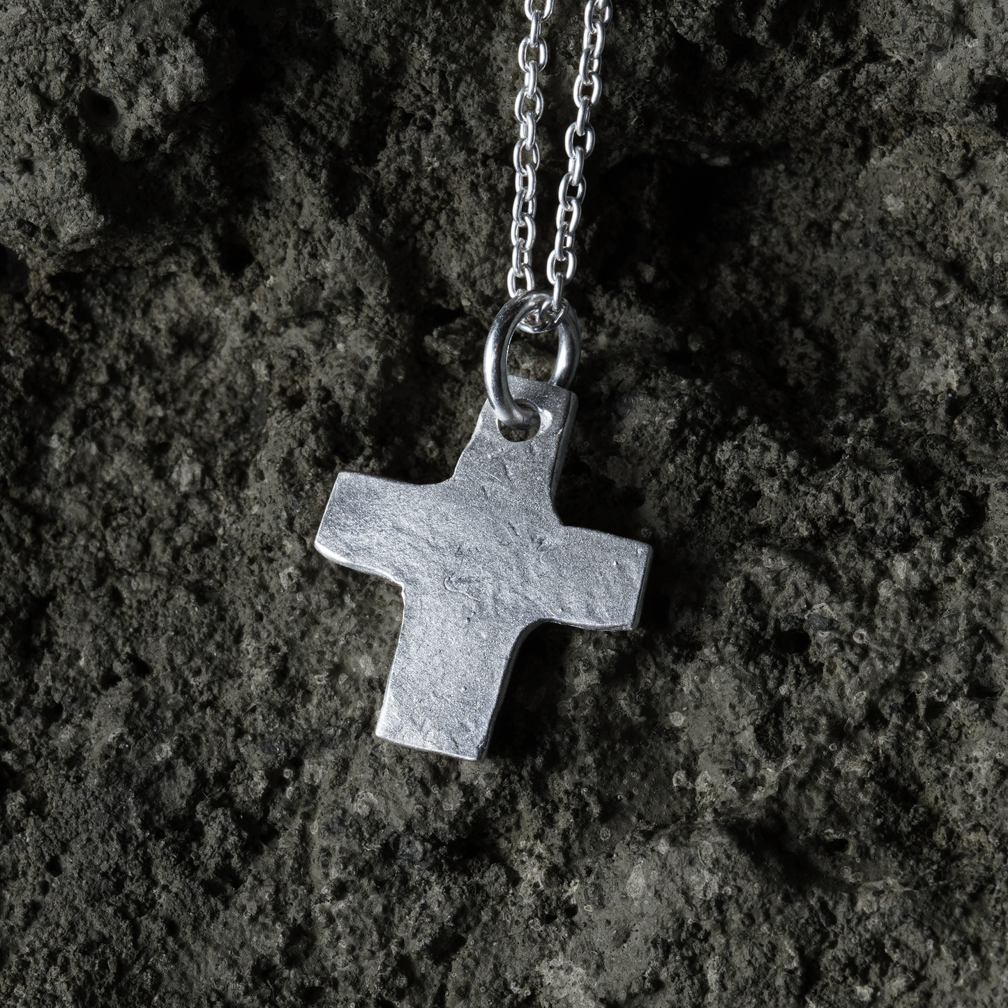 S cross top necklace - 925 Sterling Silver