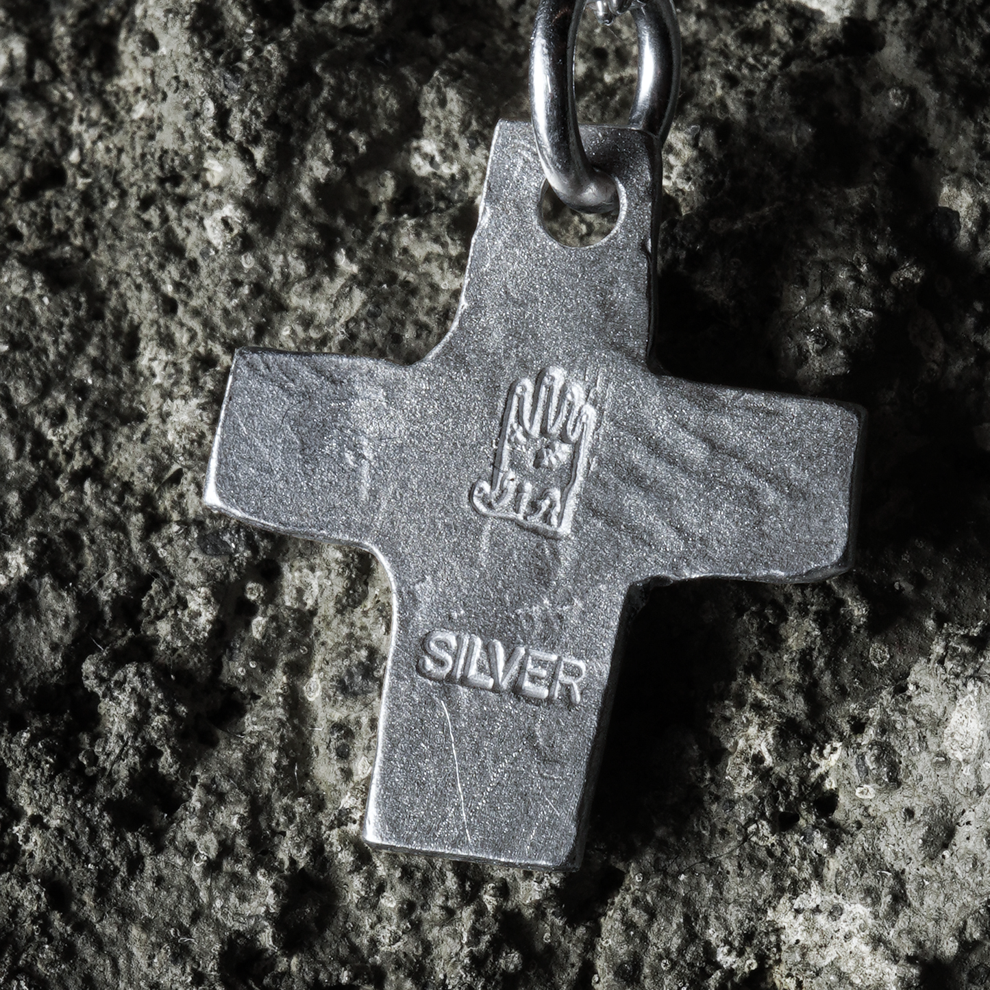 S cross top necklace - 925 Sterling Silver