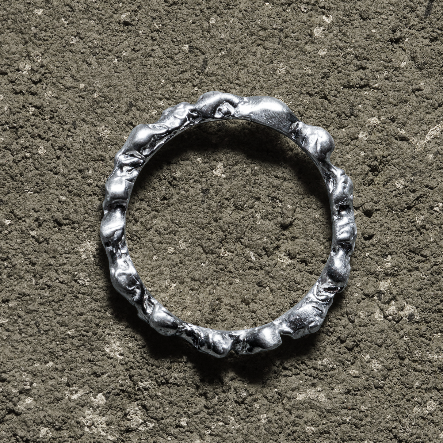 Crack Ring 08 - 925 Sterling Silver