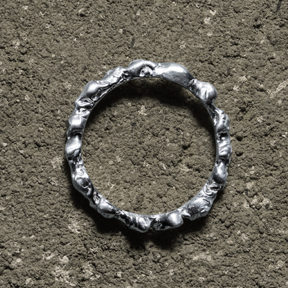 Crack Ring 08 - 925 Sterling Silver