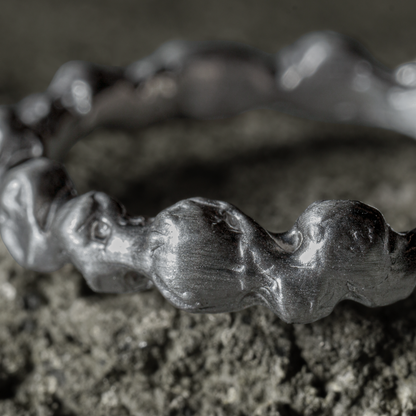 Crack Ring 08 - 925 Sterling Silver