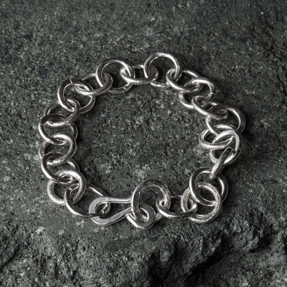 Erosion Bracelet - 925 Sterling Silver