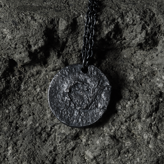 Crack Necklace 10 - 925 Sterling Silver
