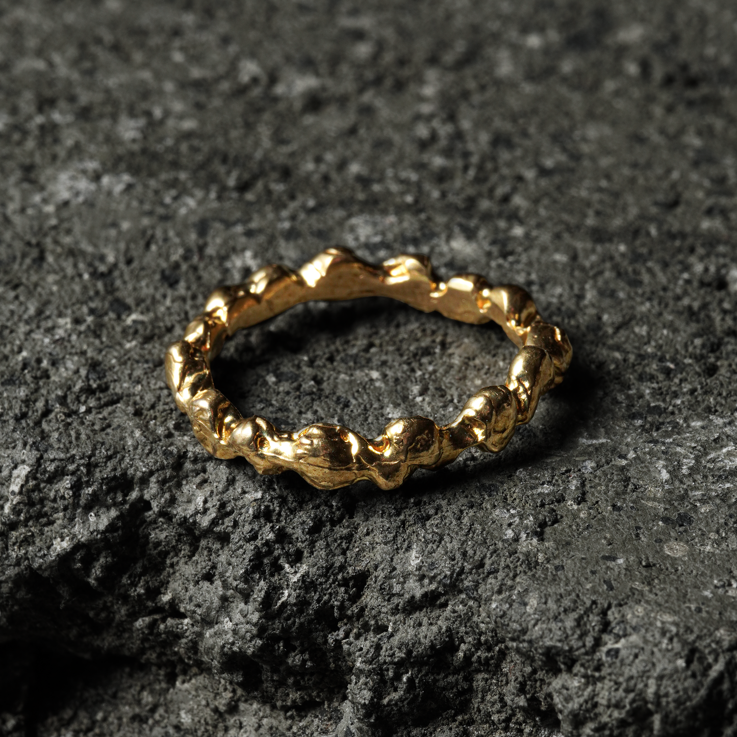Crack Ring 08 - Brass