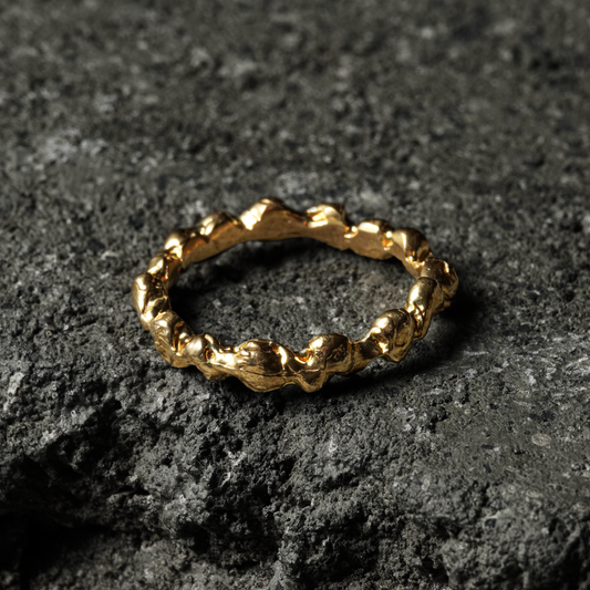 Crack Ring 08 - Brass
