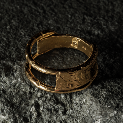 Joint Ring - 18K Yellow Gold