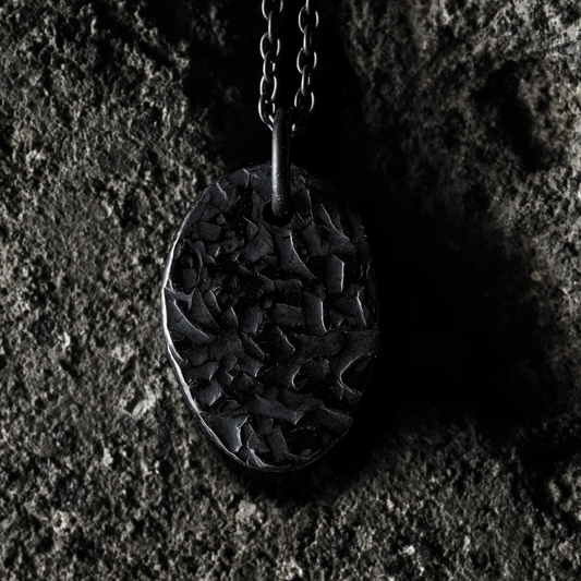 Crack Necklace 14 - 925 Sterling Silver