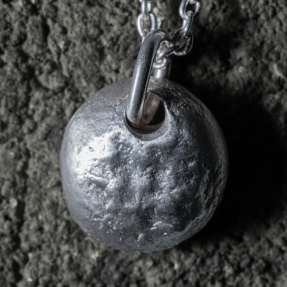 Crack Necklace 05 - 925 Sterling Silver