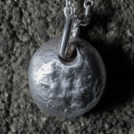 Crack Necklace 05 - 925 Sterling Silver