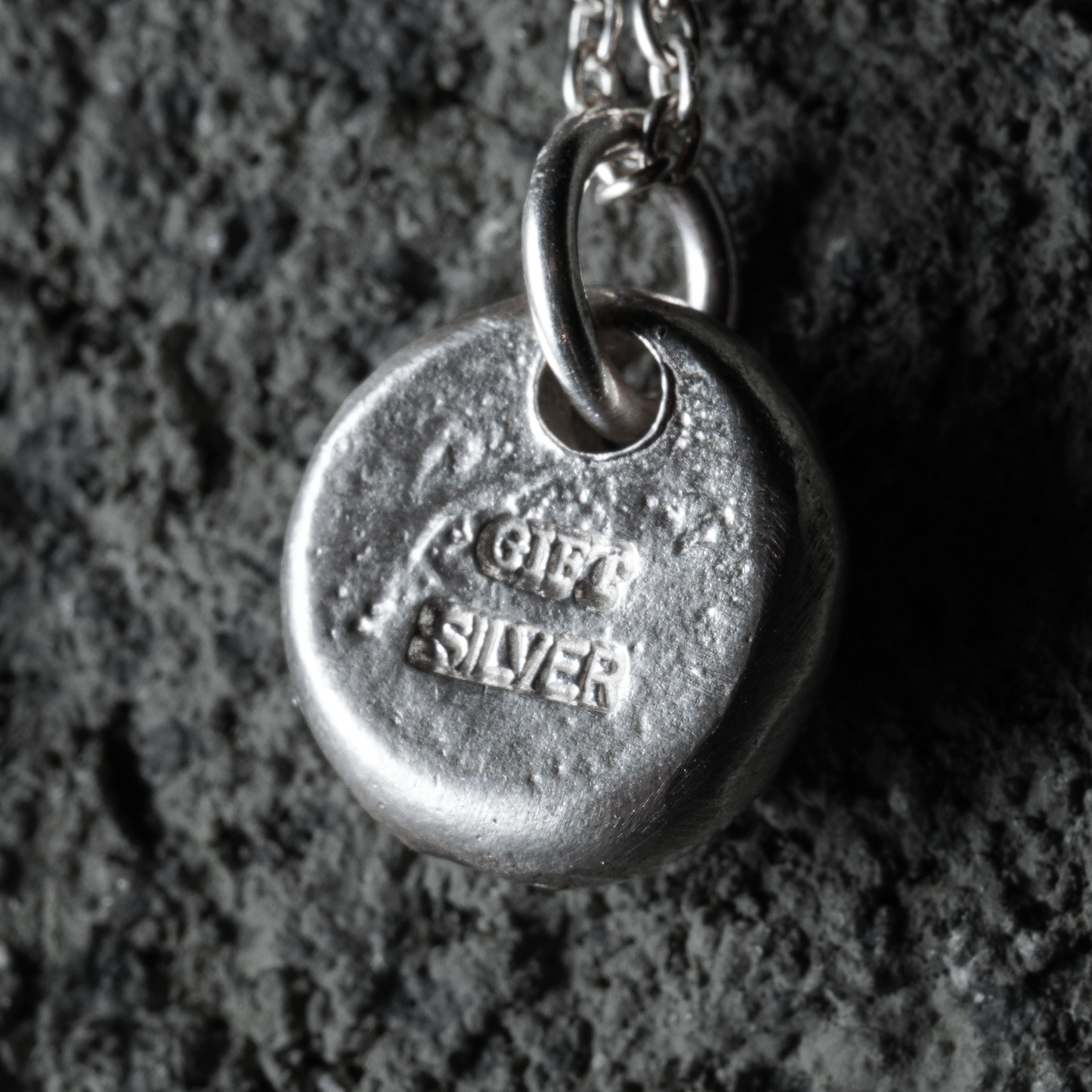 Crack Necklace 05 - 925 Sterling Silver