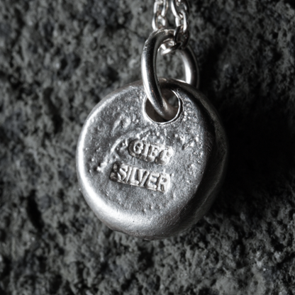 Crack Necklace 05 - 925 Sterling Silver