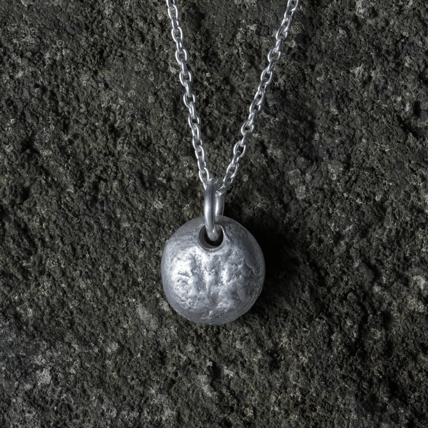 Crack Necklace 05 - 925 Sterling Silver