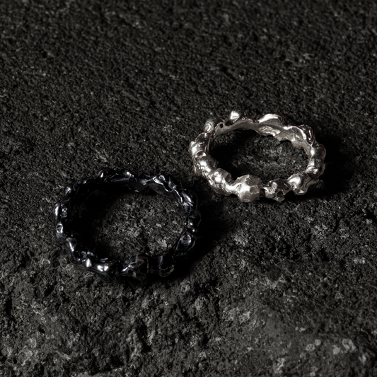 Crack Ring 08 - 925 Sterling Silver