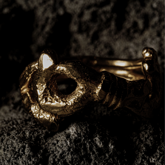 8 coil Ring - 18K Yellow Gold