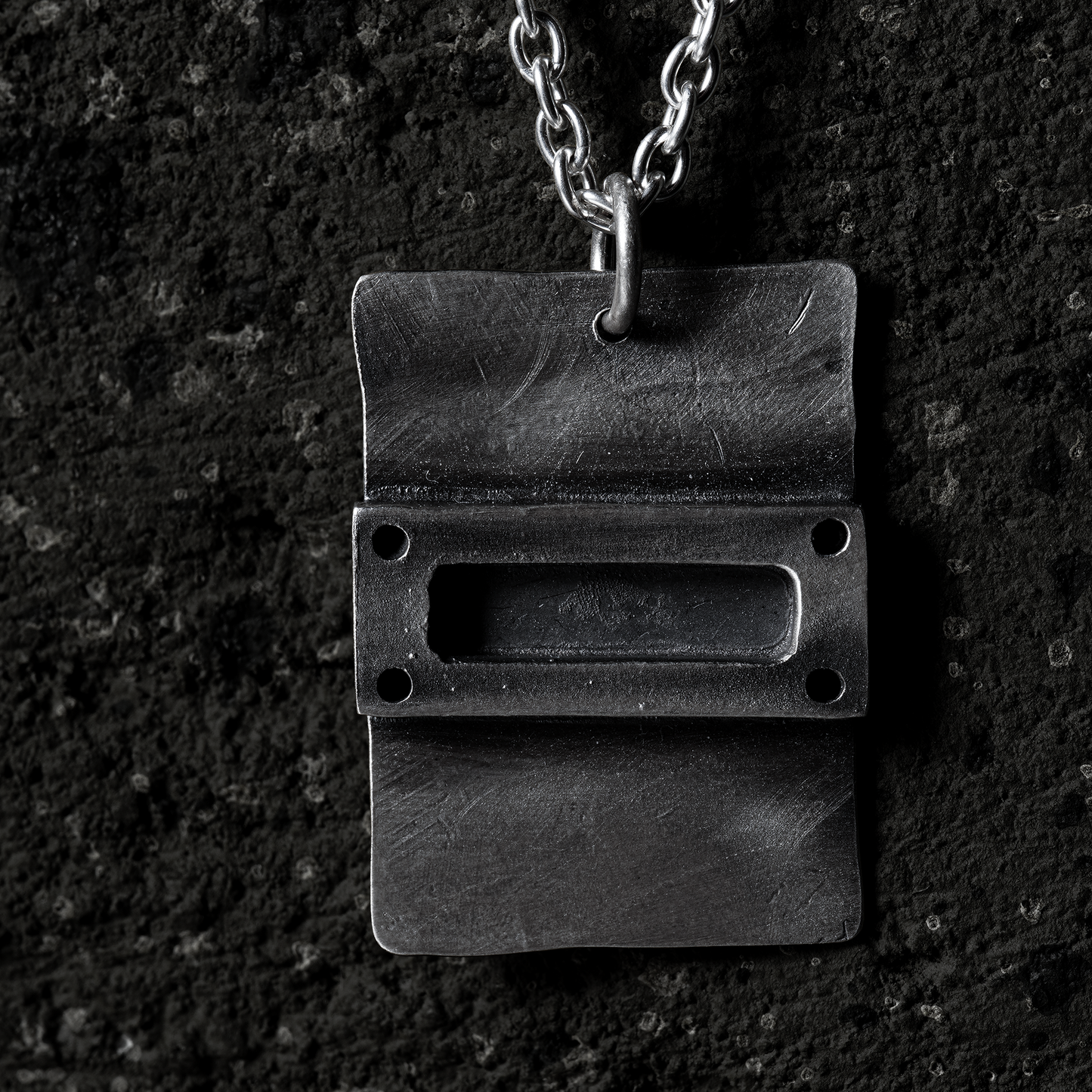Mechanical Necklace 03 - 925 Sterling Silver