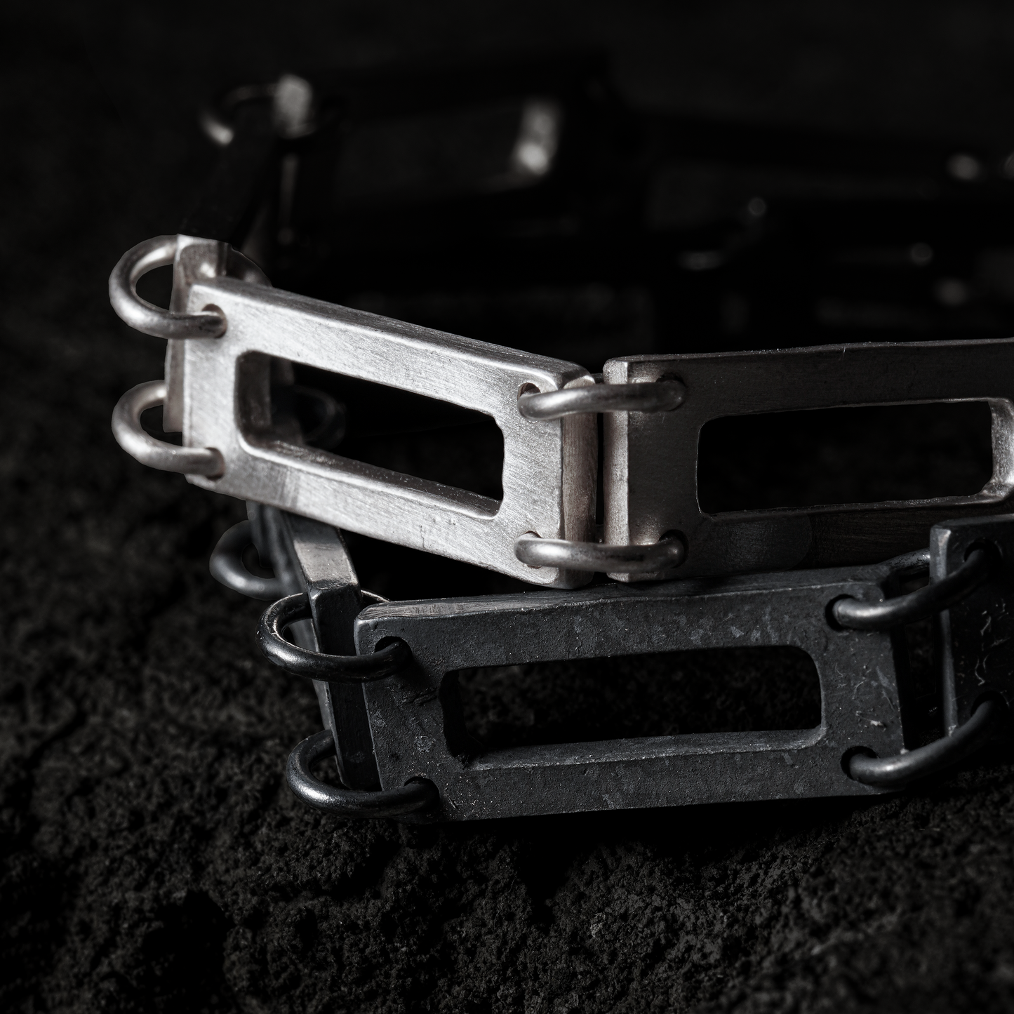 Mechanical Bracelet 05 - 925 Sterling Silver