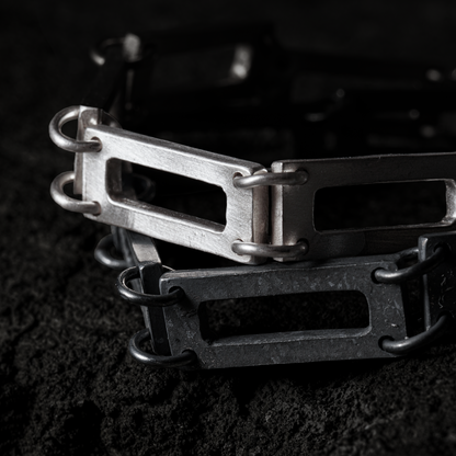 Mechanical Bracelet 05 - 925 Sterling Silver