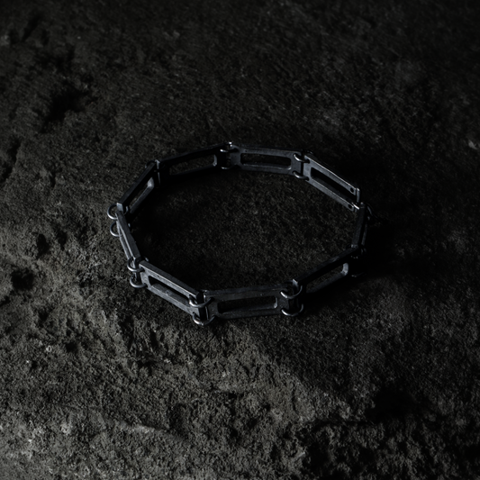 Mechanical Bracelet 05 - 925 Sterling Silver