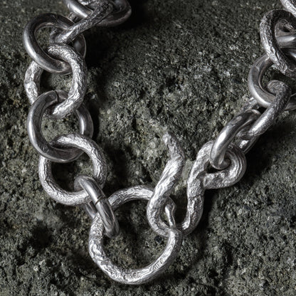 Molten Bracelet 02 - 925 Sterling Silver