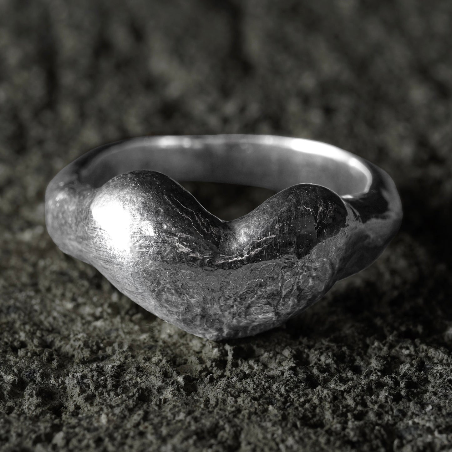 Heart Ring - 925 Sterling Silver