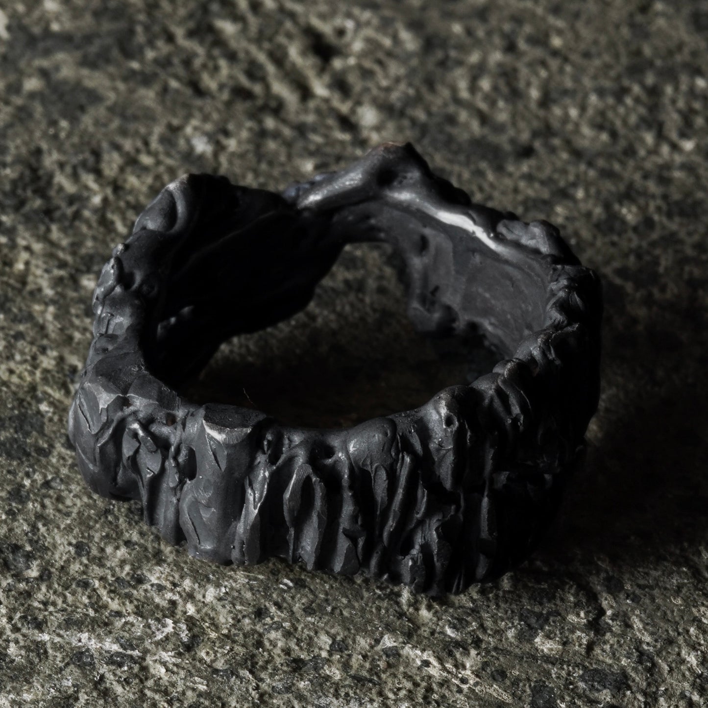 Crack  Ring 04 - 925 Sterling Silver