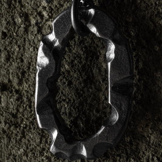 Crack Necklace 09 - 925 Sterling Silver