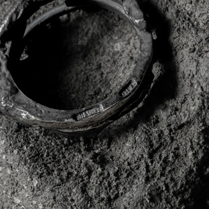 Crack Ring 07 - 925 Sterling Silver
