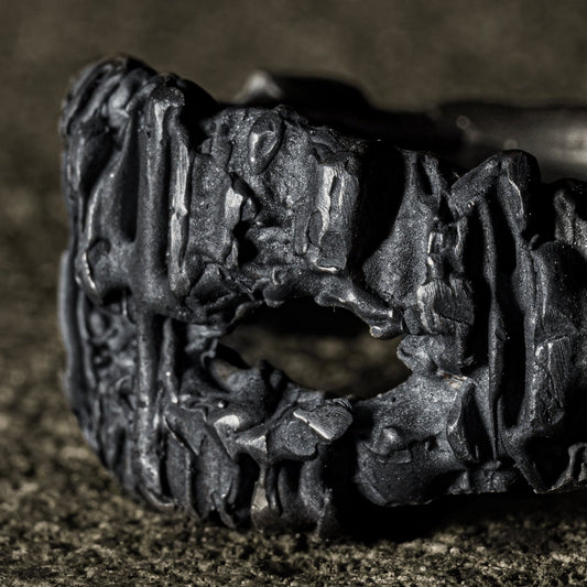 Crack  Ring 04 - 925 Sterling Silver